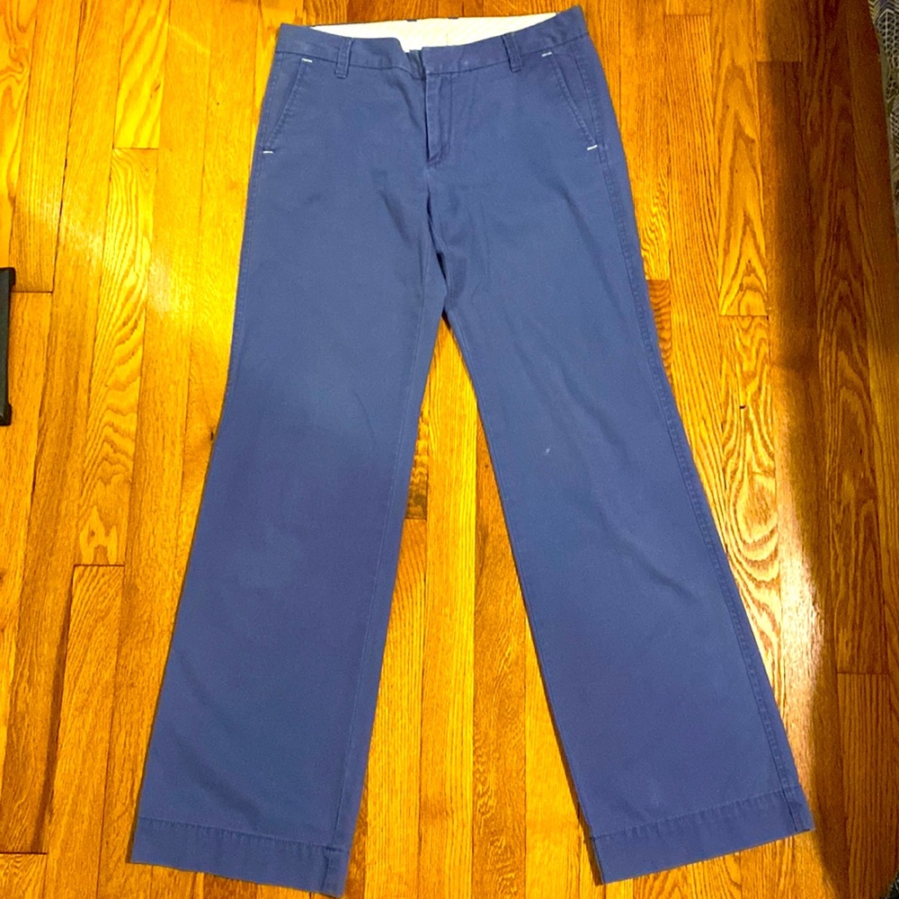 Gap slate blue straight pant